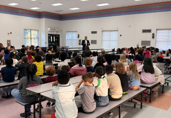 Mayor visits WBP 2nd grade