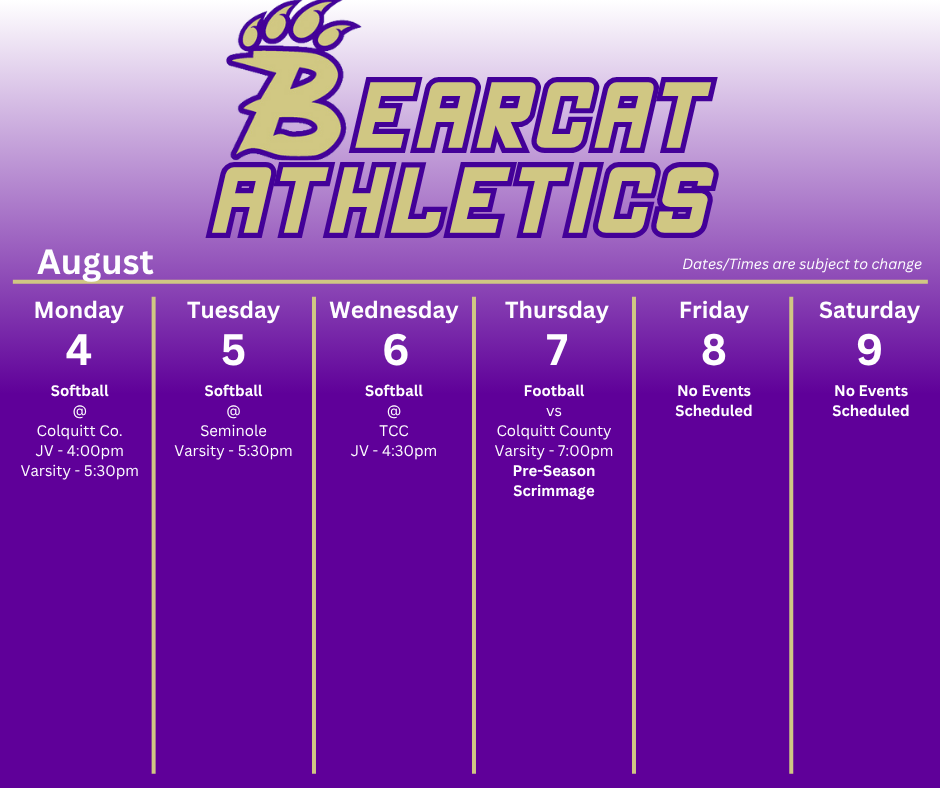 Weekly Calendar