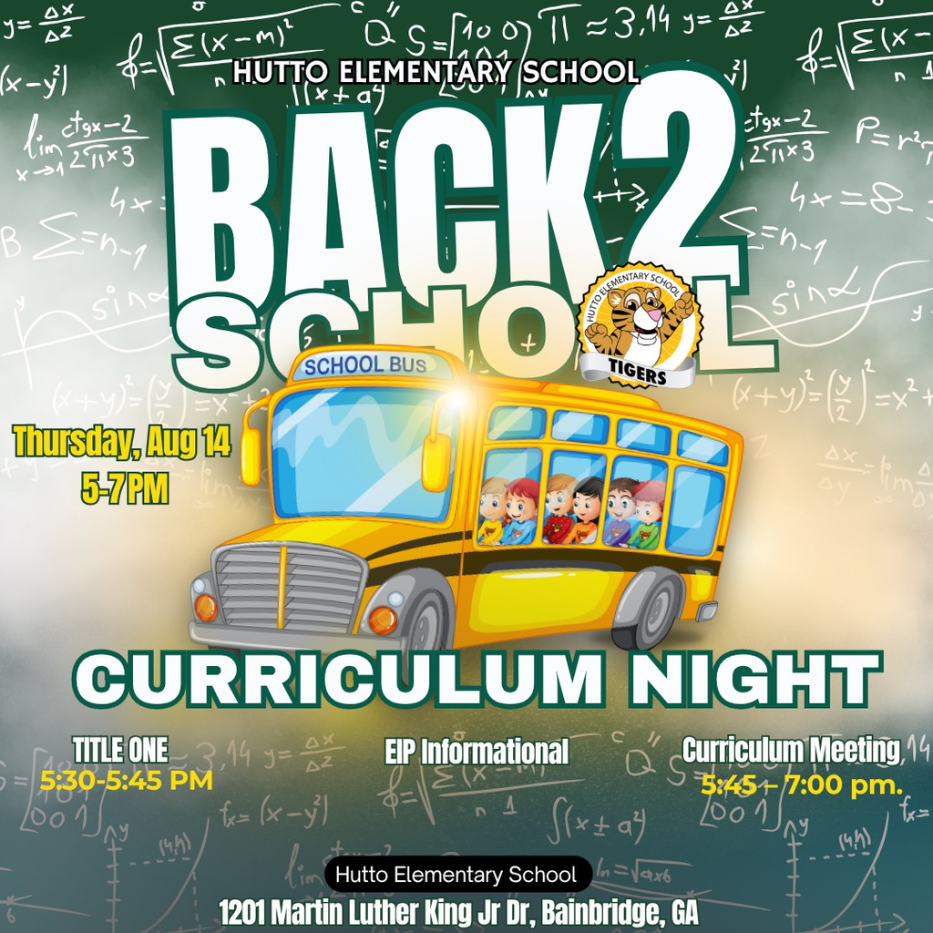 Back To School-Curriculum Night!