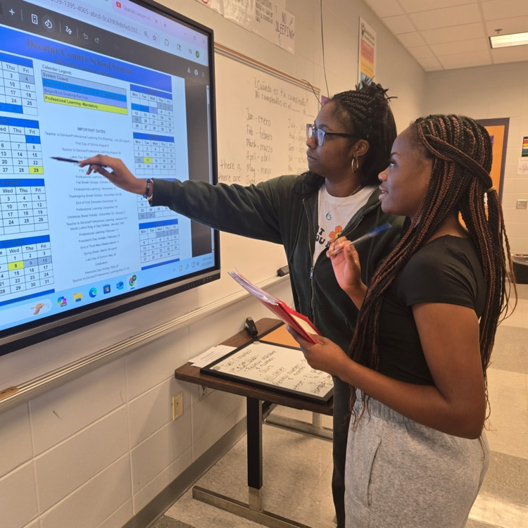 Spanish 1, 3rd block is working on interpersonal communication.  They are exchanging information ( topic is dates of events, birthdays, etc). At the end, whoever has the most information on their classmates, all correct, wins!