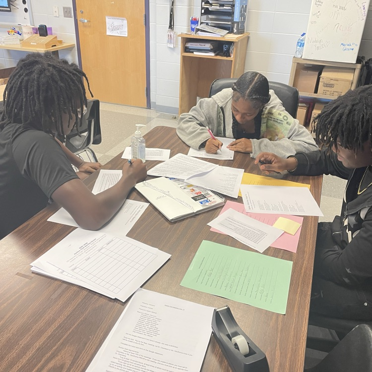 English II students compare the themes in Chopin's "Story of an Hour" and Eilish's "What Was I Made For."