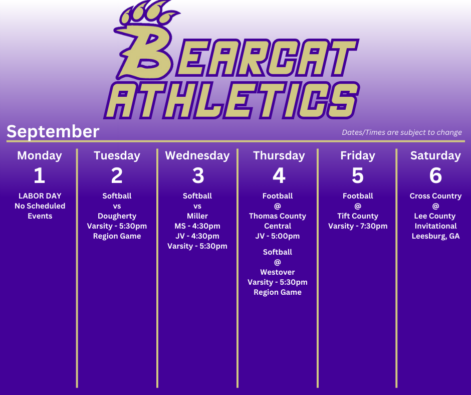 Weekly Calendar