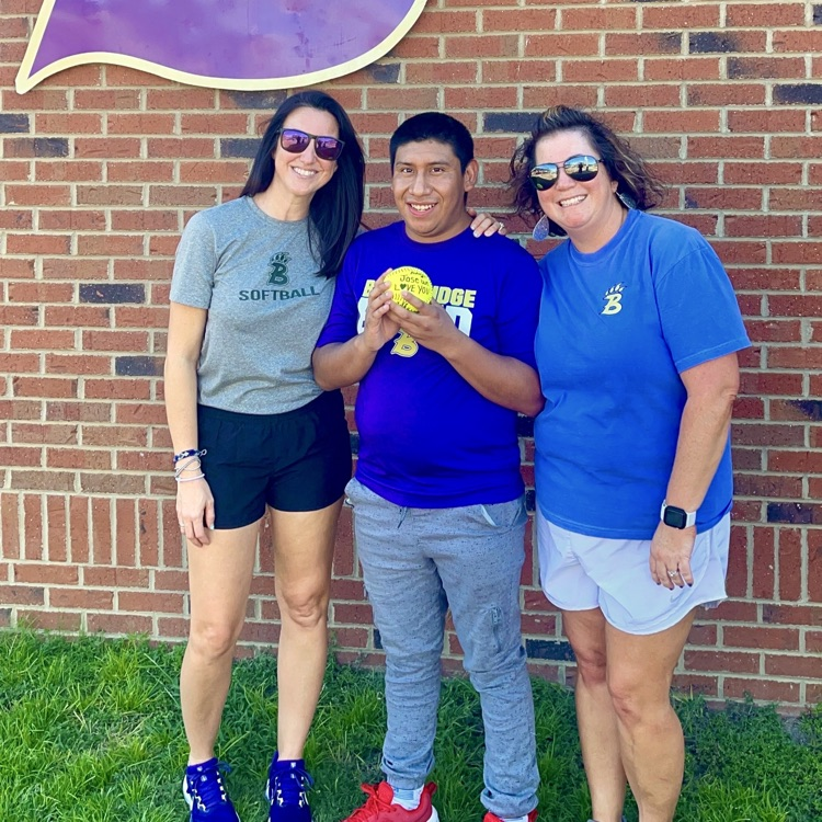 Jose Xiloj Chiguil was honored to throw out the first pitch at tonight's Lady Cat softball game. Great job, Jose!