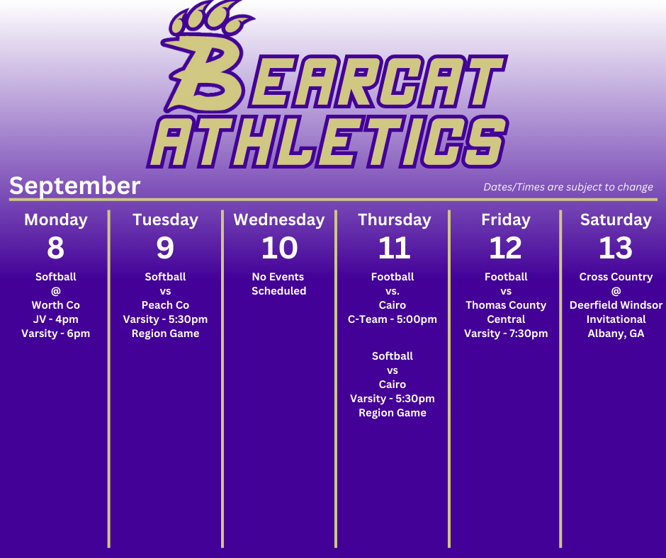 Weekly Calendar