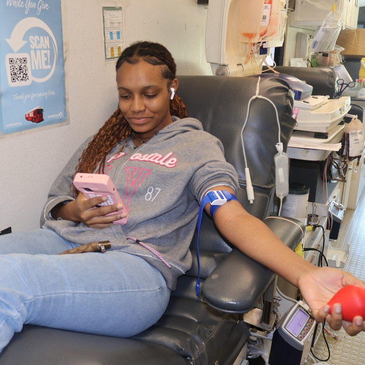 HOSA sponsored the first BHS blood drive of the year. 