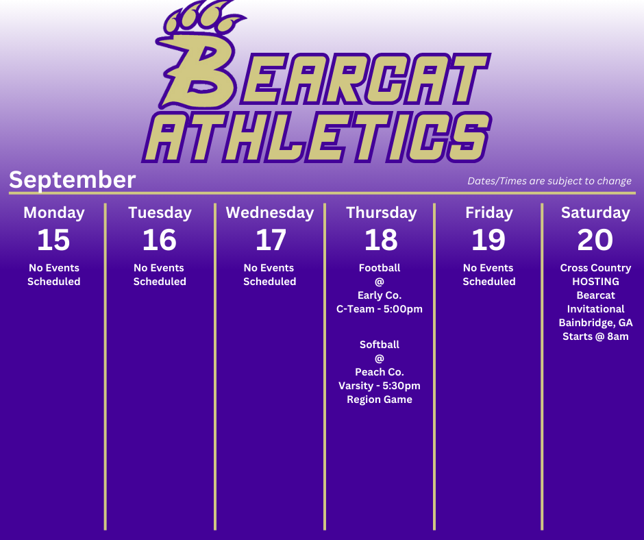 Weekly Calendar