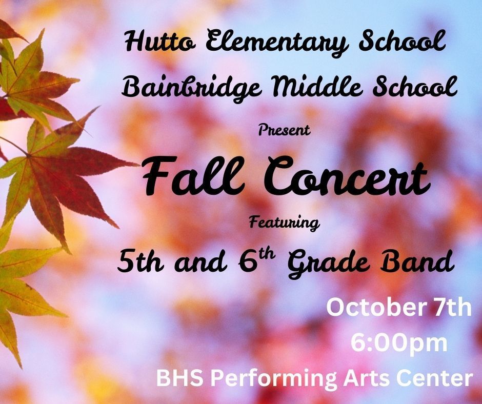 HES, BMS Fall Concert