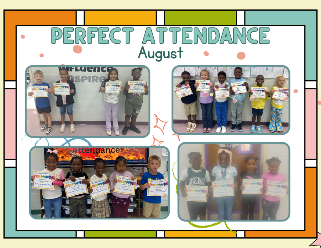 Photo collage of students.