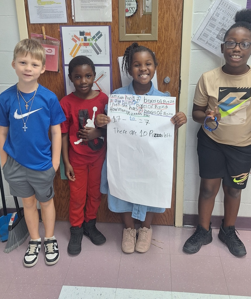 4 students show off their work
