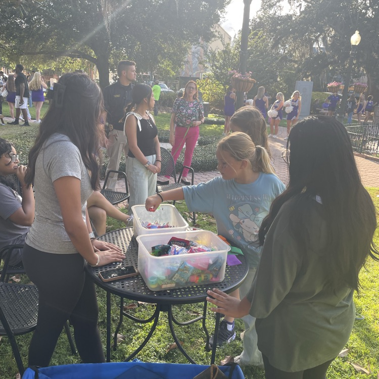 Several BHS clubs helped make Syrup Sop a success. 