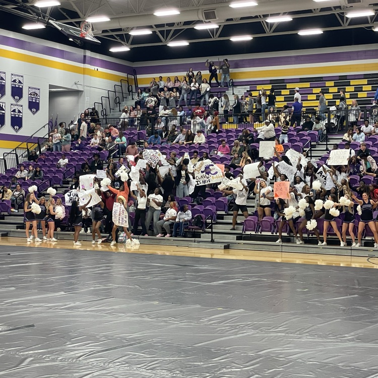 Students had a lot of fun at today's Pep Rally showing their support as the Bearcats take on the Syrup Makers.  