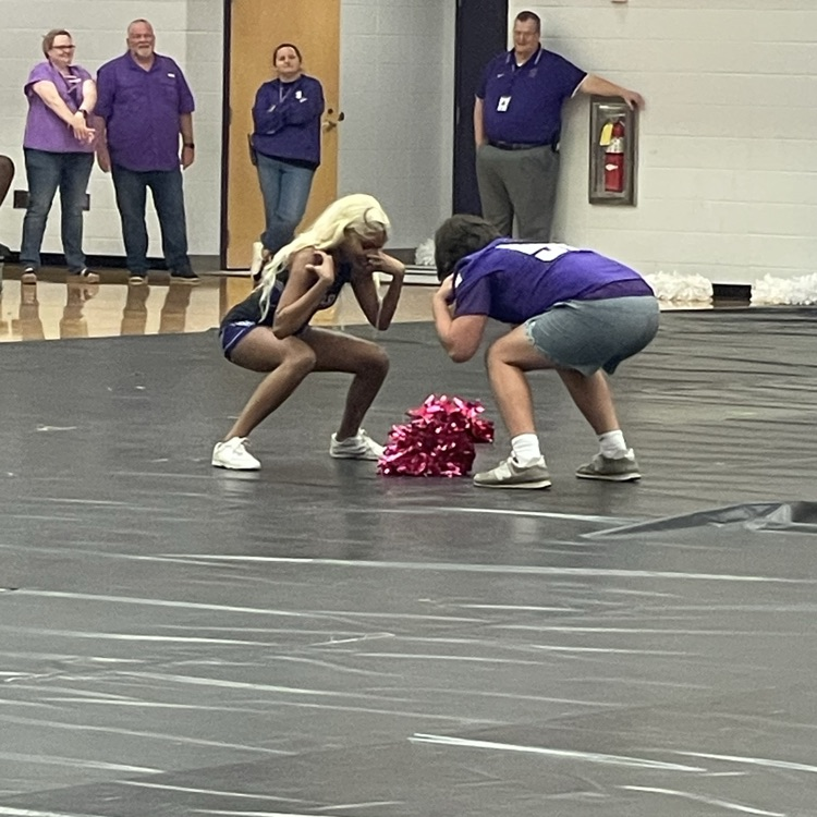 Students had a lot of fun at today's Pep Rally showing their support as the Bearcats take on the Syrup Makers.  