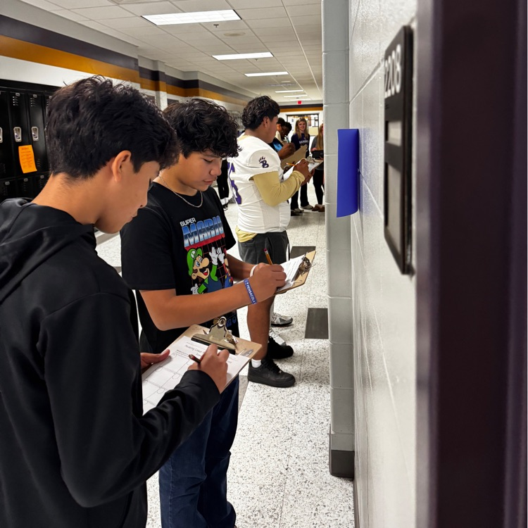 Mrs Harrell’s algebra students completed a scavenger hunt (designed by Miss Brock) to practice quadratic equations.