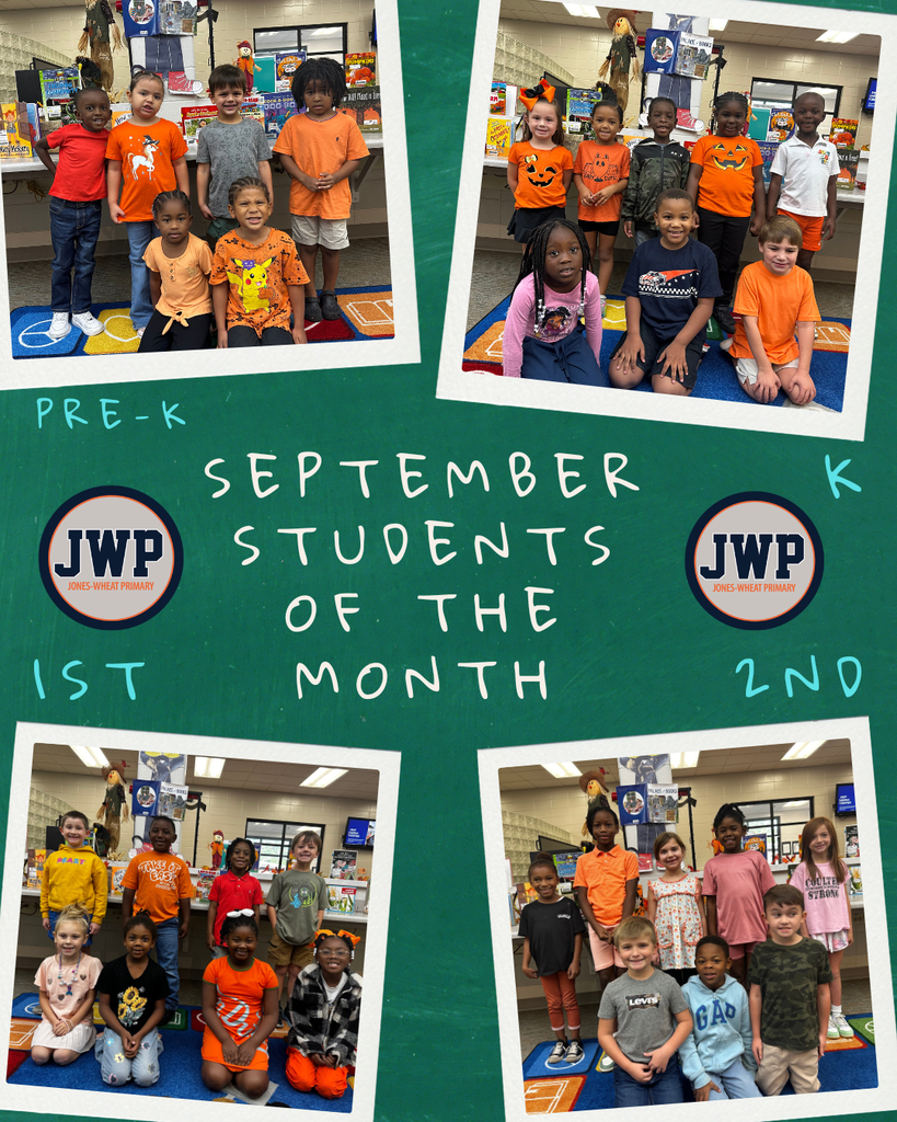 Students of the month september