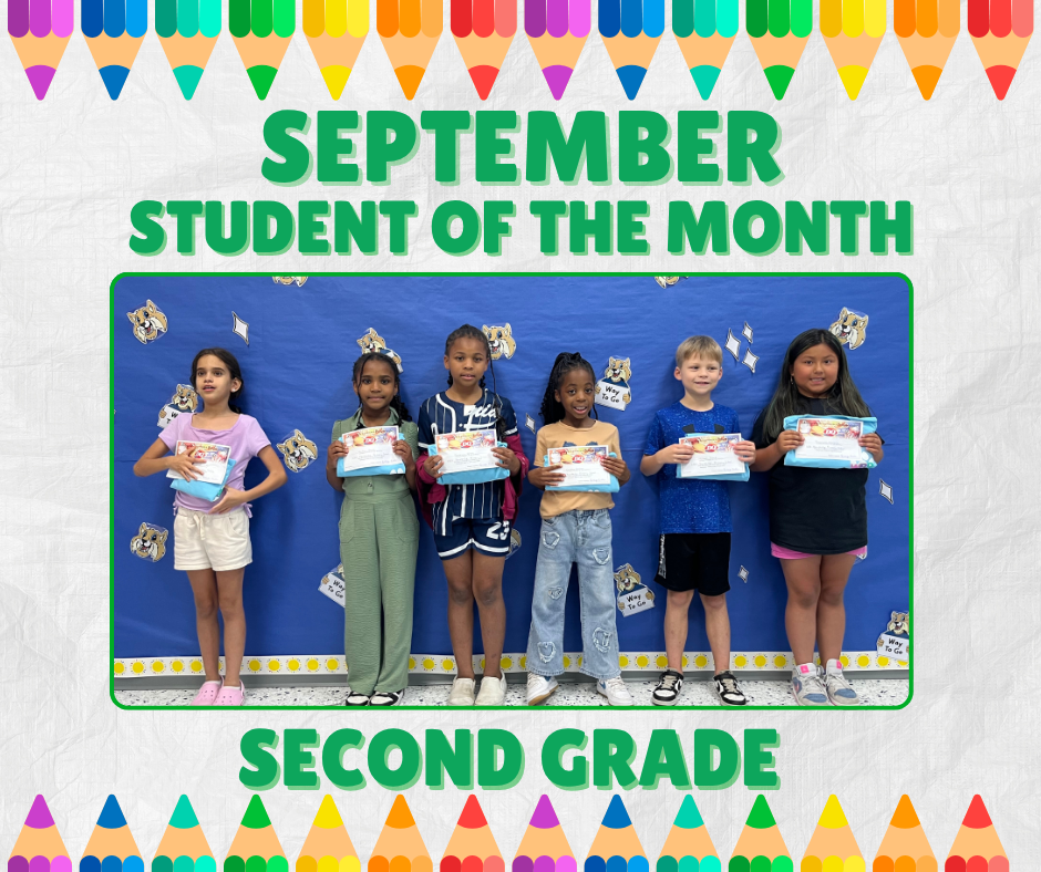 Picture of 6 second grade students