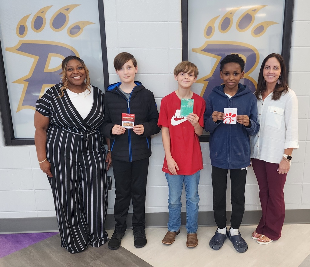 Top 3 Krispie Kreme Sales students with the 2 administrators.