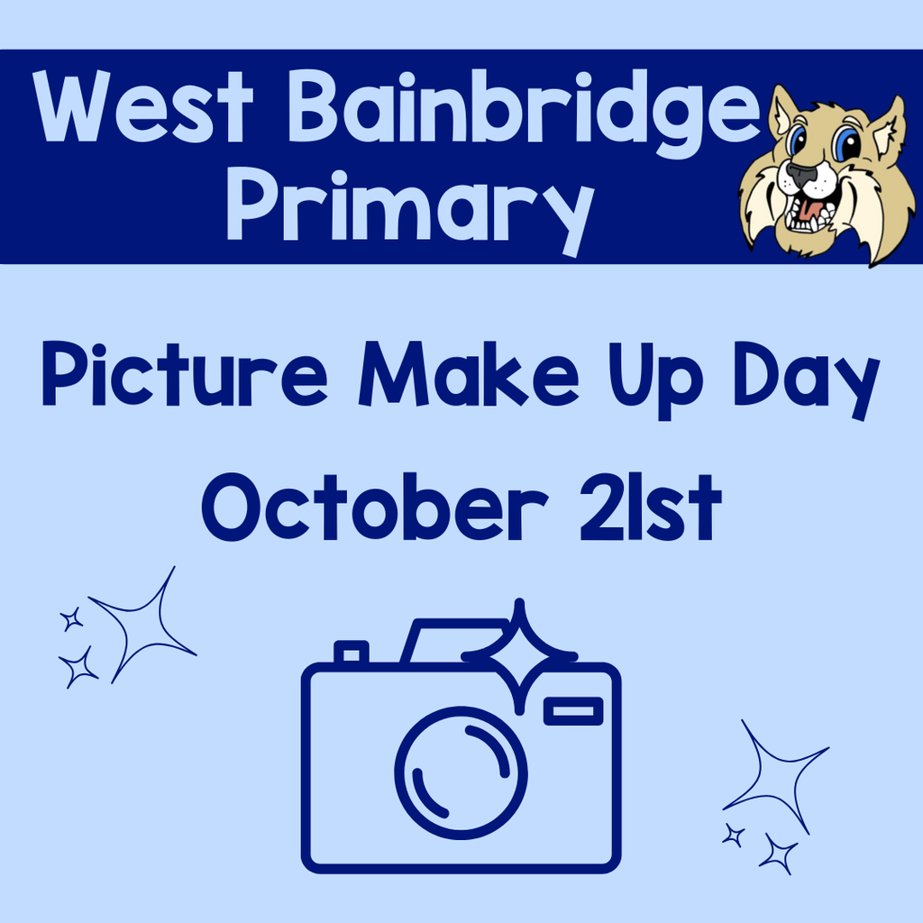 Blue Flyer that says Picture Make Up Day si October 21.