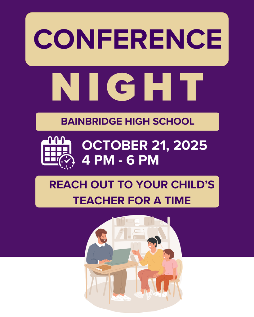 BHS flyer about conference night