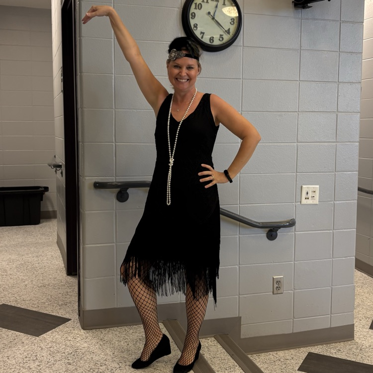 Teachers got in on the fun too 