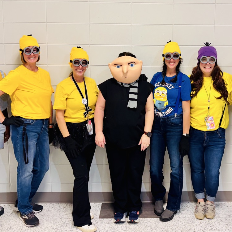 Teachers joined in the dynamic duo fun 