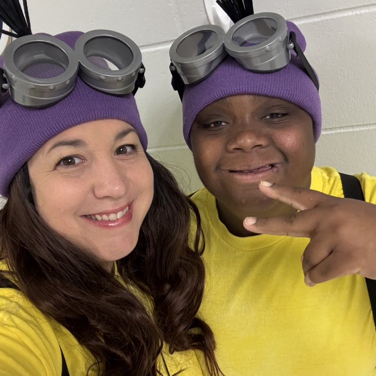 Teachers joined in the dynamic duo fun 