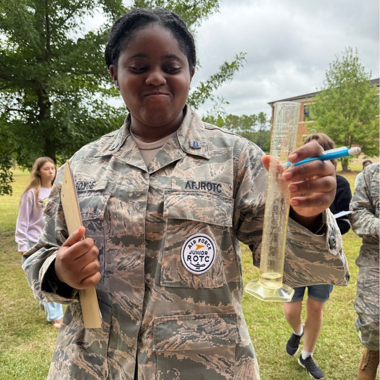 Ma. Kirkland's biology students completed a transpiration lab which was to study the process of water movement in plants and how it is affected by different factors.