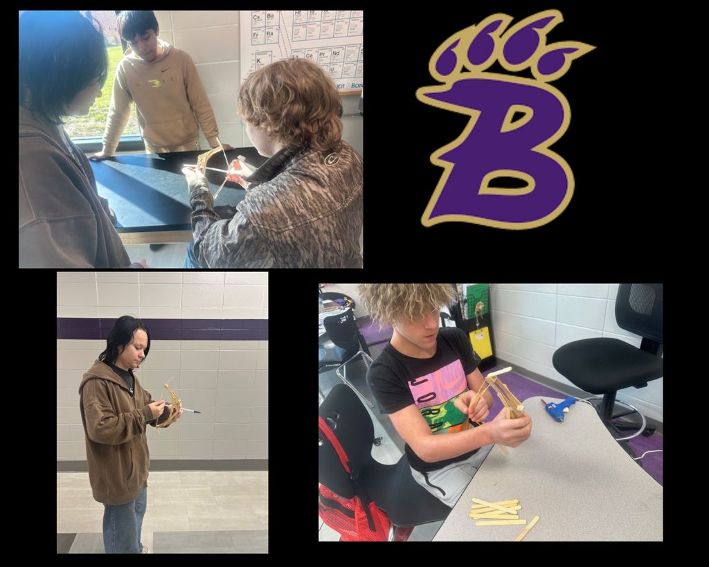 Thanks to Sam Hughes of Decatur County Sheriff's Department and Decatur County 4-H for visiting Ms. Rambo’s ELT class and for leading the bow-and-arrow STEM challenge. His clear lesson on potential and kinetic energy through shooting a bow gave our students a meaningful, hands-on way to connect science with real‑world activity. We are very grateful for your time. Your support means a great deal to our school and community.