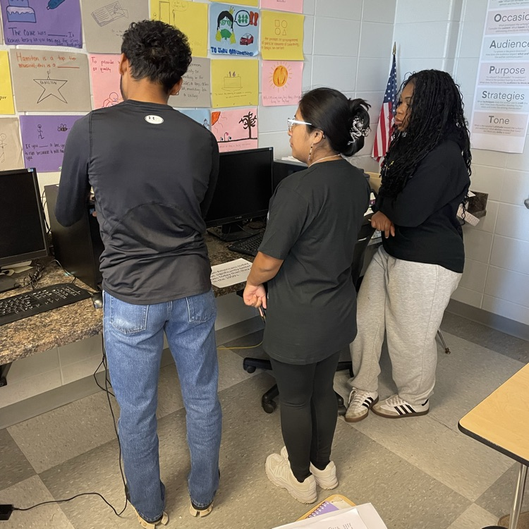 AP Lit students visited stations to discuss themes which will be found in Fences.  They had to come to a consensus as to if their group agreed or disagreed with the each statement. 