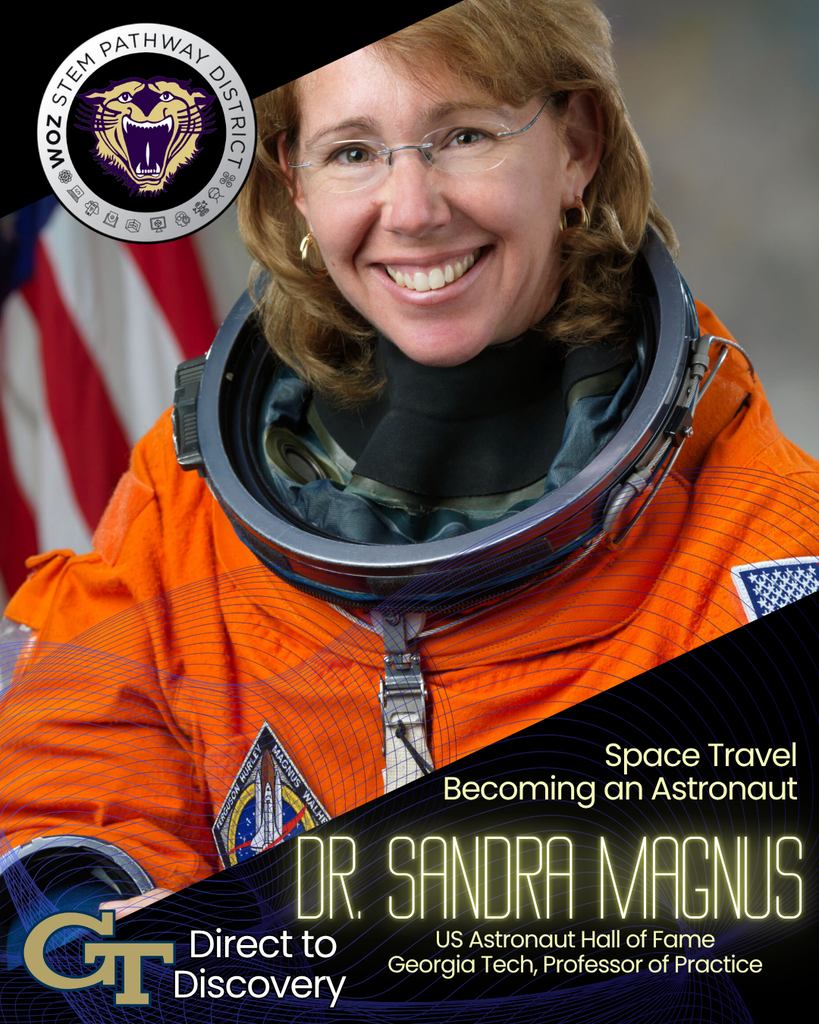 Dr. Sandra Magnus, US Astronaut Hall of Fame and Georgia Tech, Professor of Practice