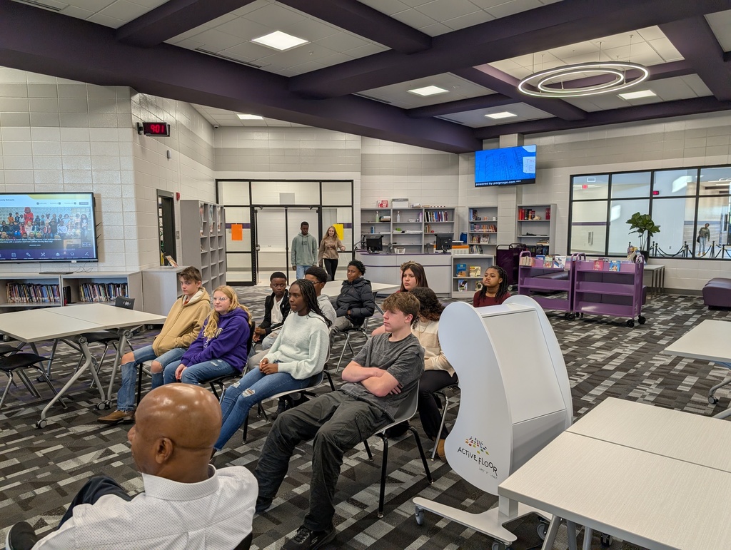Students selected to represent all the science classes at Bainbridge Middle School during this week's Zoom call with Dr. Sandra Magnus--hall of fame astronaut and professor of practice at Georgia Tech.
