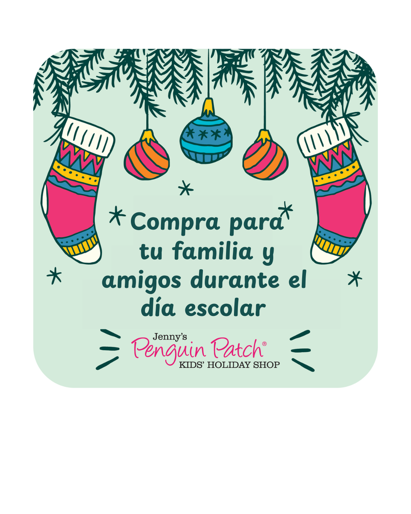 Compra para tu familia y amigos durante el día escolar.