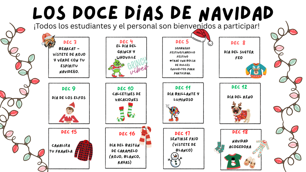 This image contains information about dress up days for the next three weeks.