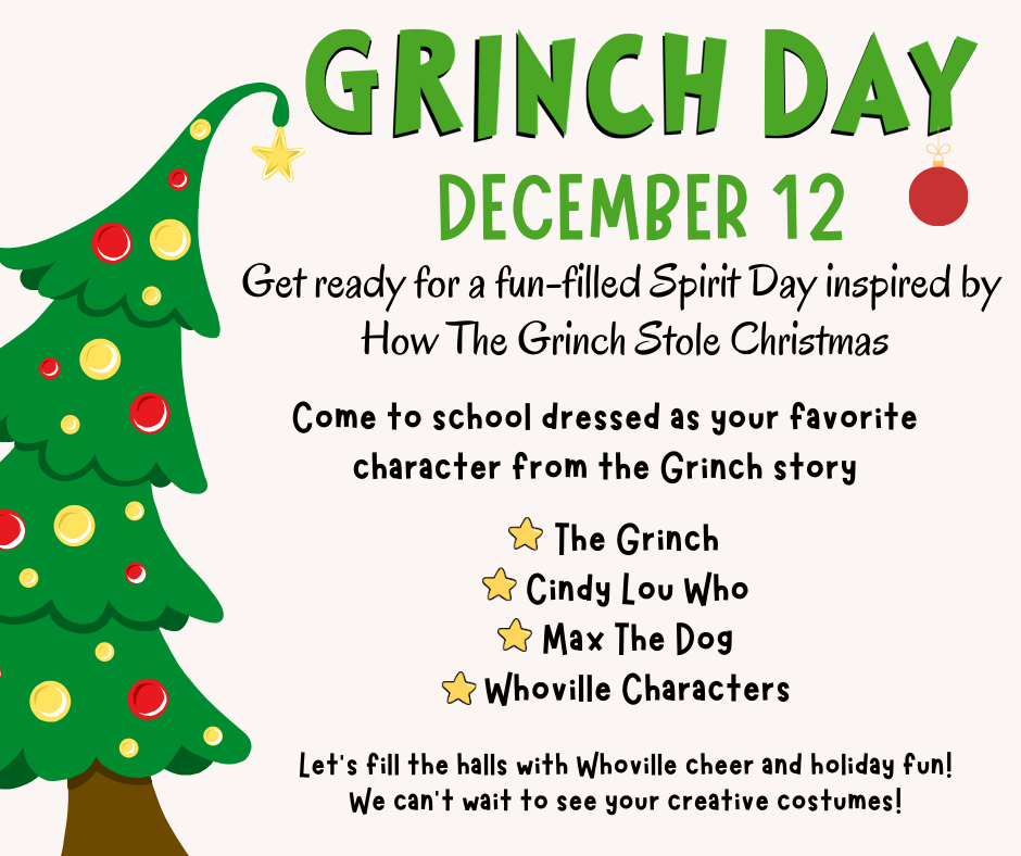 Grinch Day Flyer