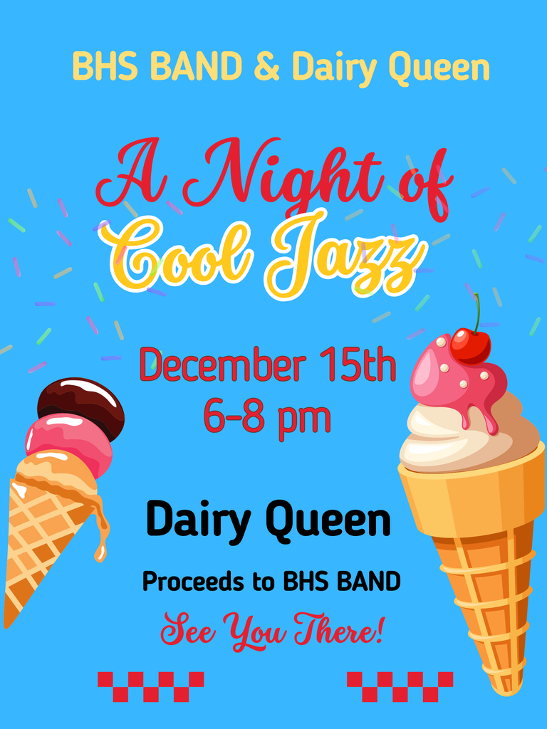 Red Pink And Yellow Playful Ice-Cream Festival Poster