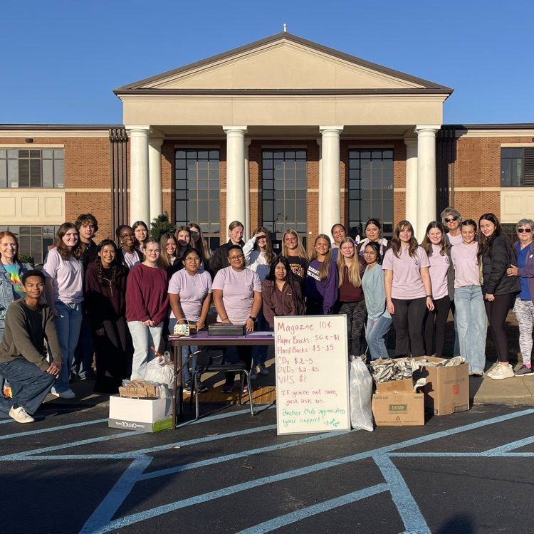 The Amchir Ckub had a very successful yard sale today.  this will help fund members who want to attend convention. 