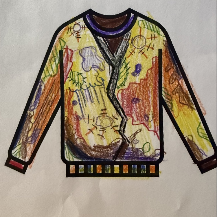 Ms. Kirklands classes designed ugly Christmas sweaters- biology style. 