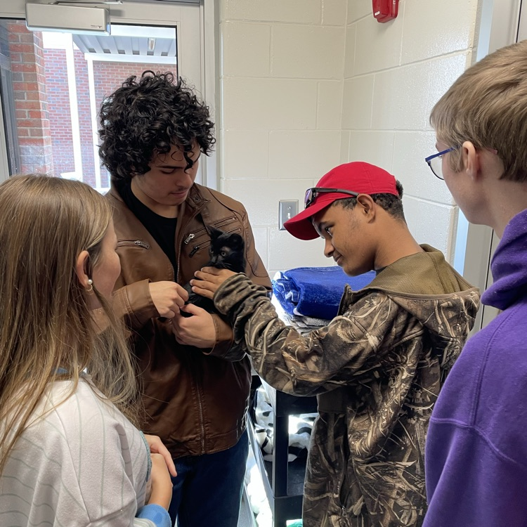 Our adaptive classes and Anchor Club members visited the Humane Society today where they delivered their donations and home-made treats and also got in some play and pet time with the shelter animals 