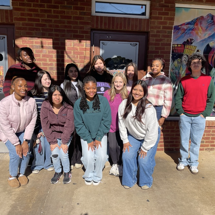 The Purango/Chrinicle staff enjoyed their holiday lunch today. 