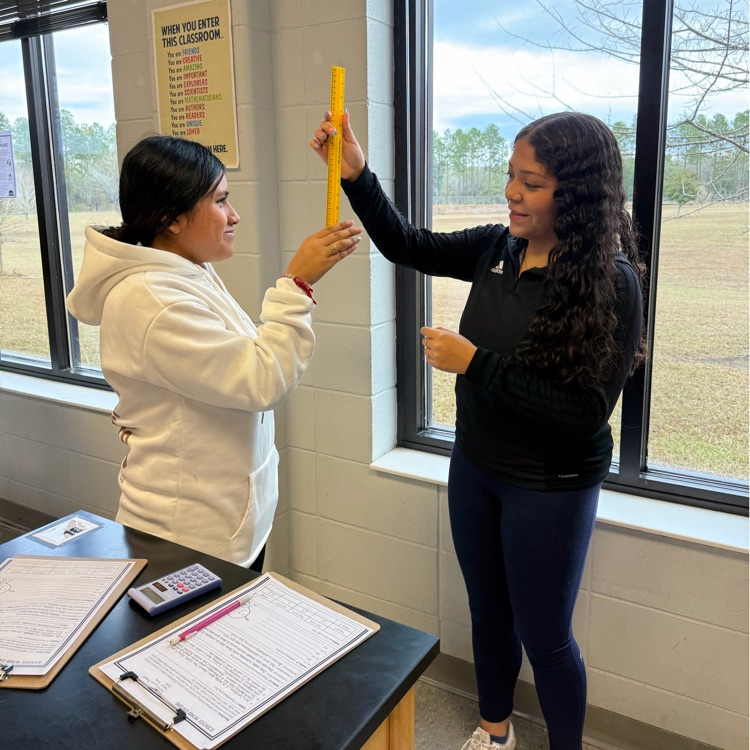 Ms. Kirkland's biology class completed scientific method stations.