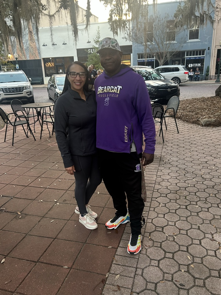 Coach Cosby & Wendy!