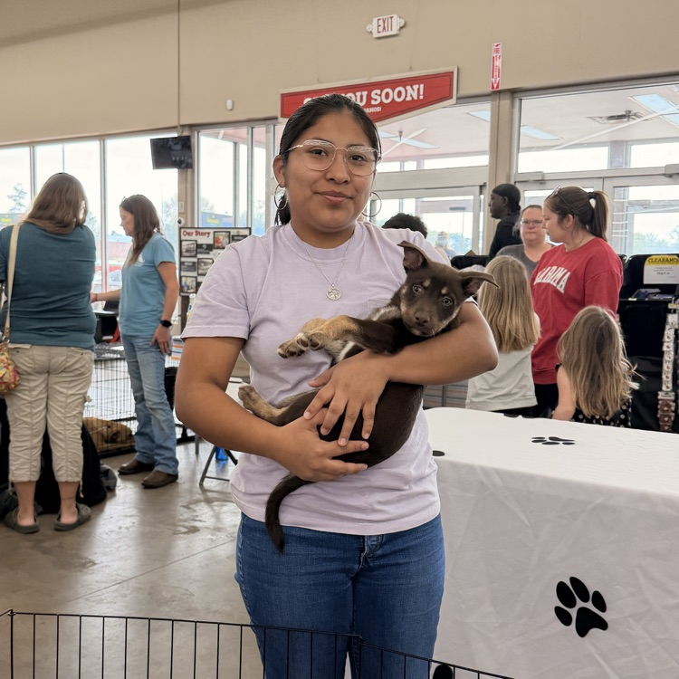 Anchor Club members helped with a Humane Society adoption event at Rural King today.