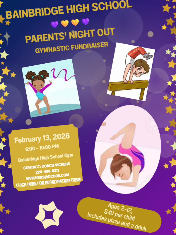 This image contains info about the GymCats Fundraiser.