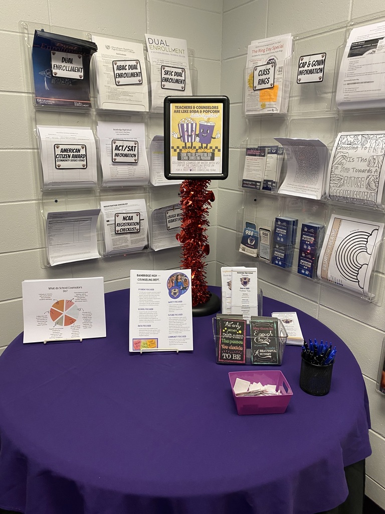 BHS Counseling Station for Staff