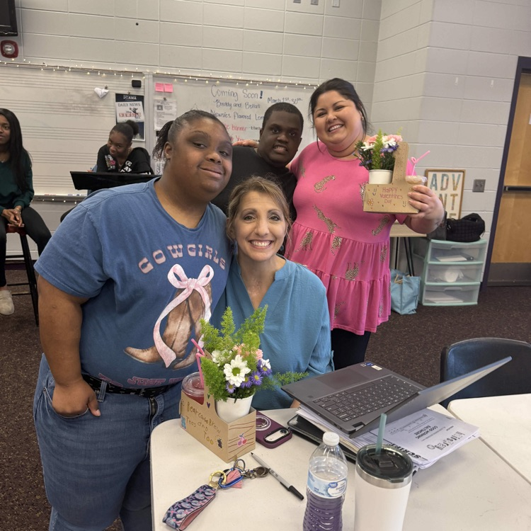 Bearcat Brew and Teas Too spread the love to staff last week at BHS.