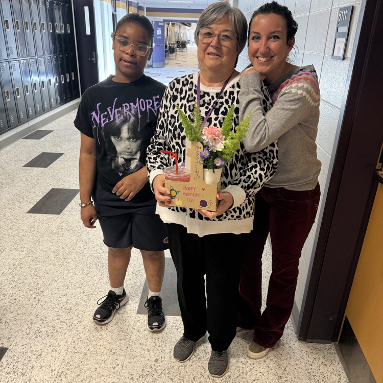 Bearcat Brew and Teas Too spread the love to staff last week at BHS.