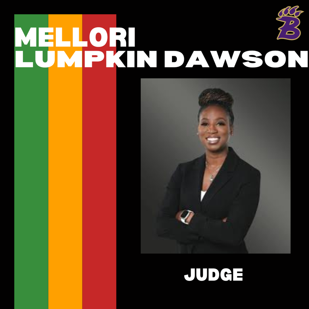 Judge Mellori Lumpkin Dawson BHS Alumni Black History Spotlight 
