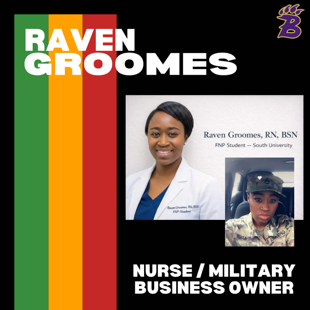 Raven Groomes BHS Alumni Black History Spotlight 