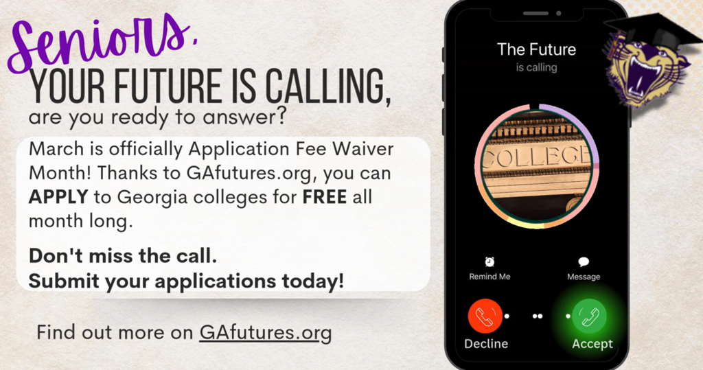 Seniors - March  Apply to George College Free