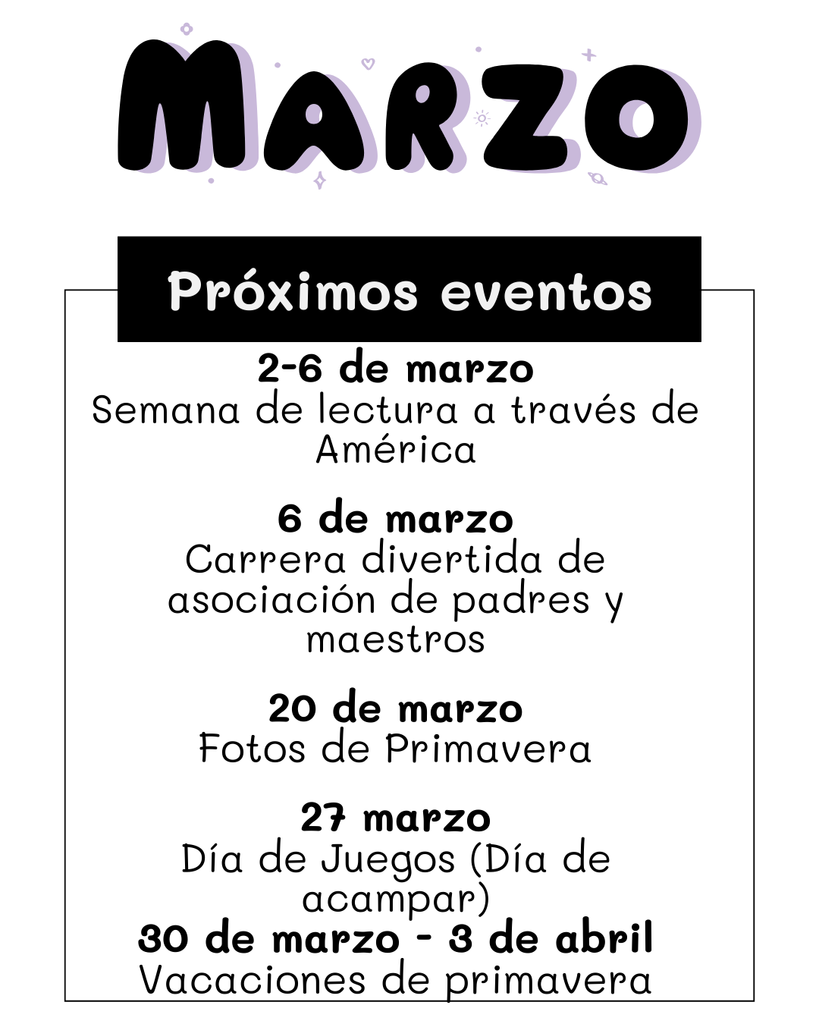 Spanish March dates