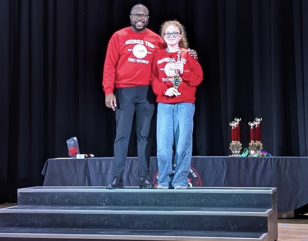 Piper Widner placed 2nd in spelling BMS Academic Bowl.
